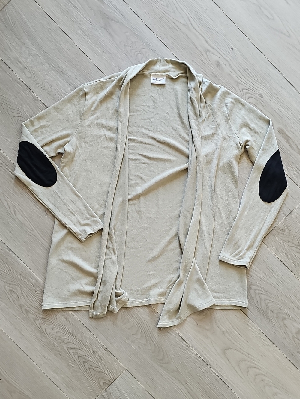 Buttercream Clothing Canadian Open Front Lightweight Cardigan, Lrg Slow Fashion